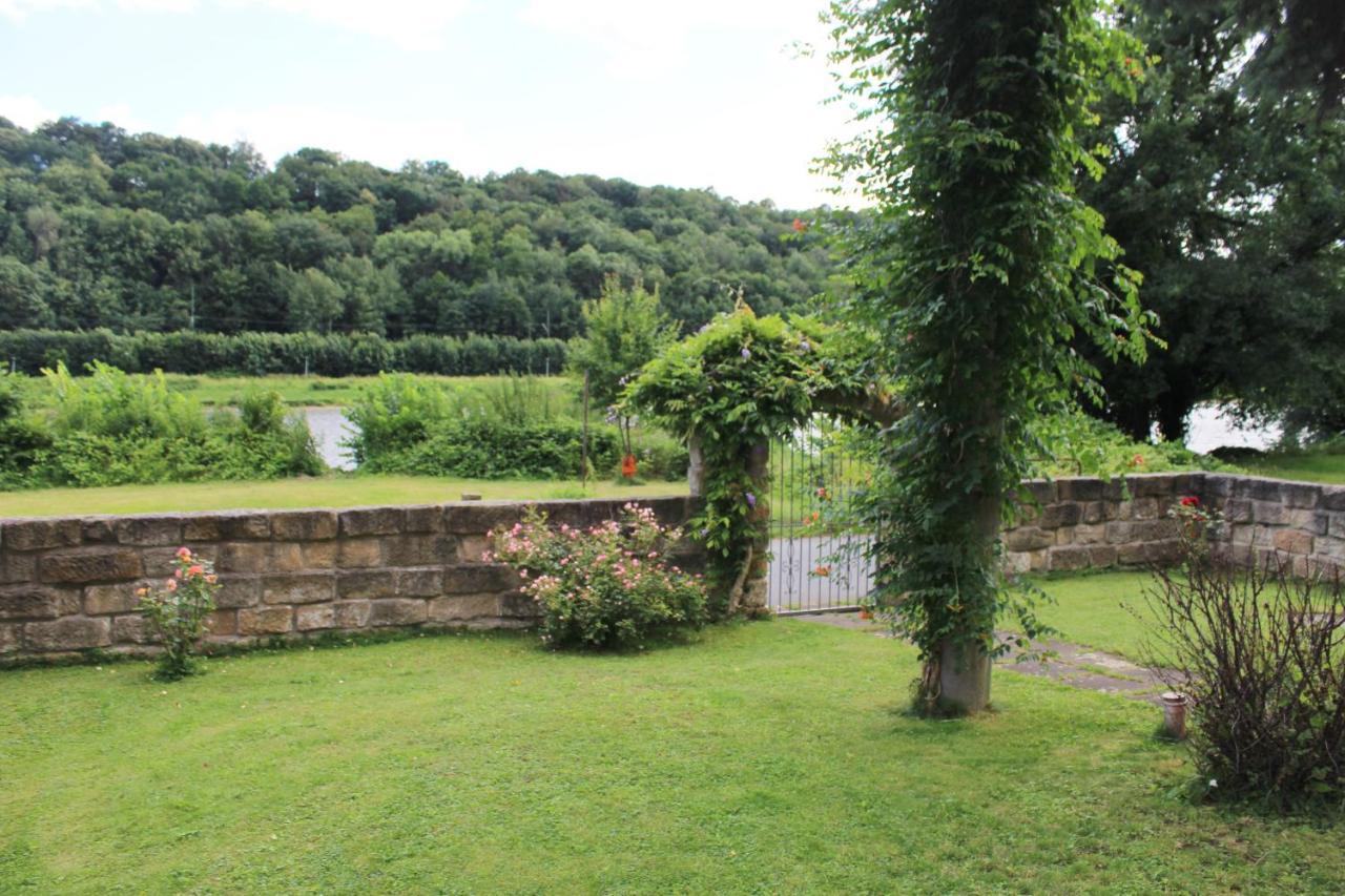 Ferienhaus Franz - An Der Elbe, Mit Grossem Garten Pirna Exteriör bild